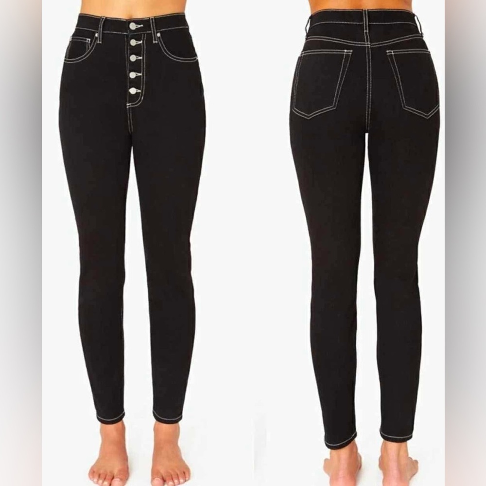 WEWOREWHAT The Danielle High Rise Vintage Straight - Size 27